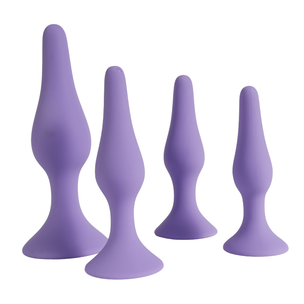 Silicone Butt Plug Kit for Beginners & Anal Training