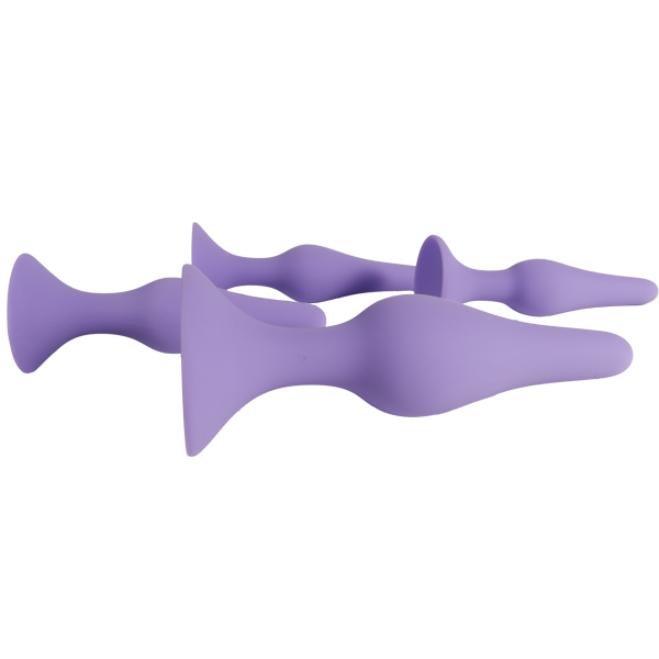 Silicone Butt Plug Kit for Beginners & Anal Training